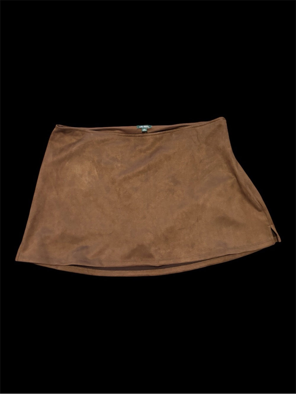 Wild Fable Brown Faux Suede Skort - Size XXL